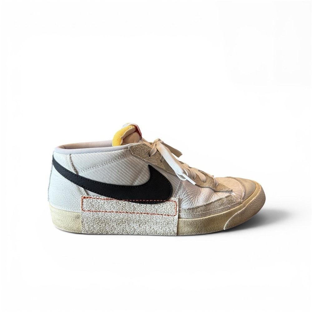 Nike Mens 12 Blazer Low Pro Club White Shoes